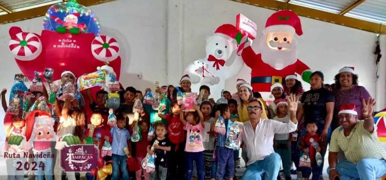 Megacaravana Navideña inició