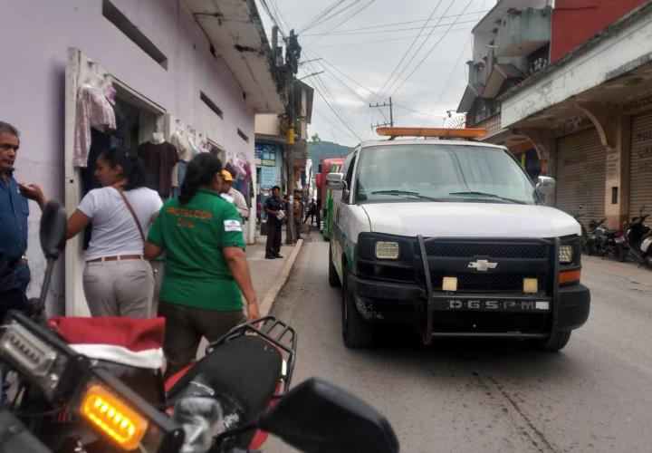 Herida en choque de motos