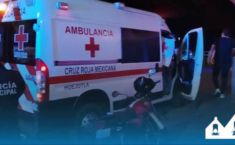 
Motociclista arrolló a transeúnte
