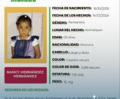 Desapareció niña de 5 años en Xochiatipan 