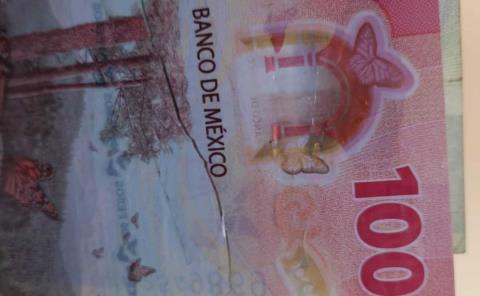 Exigen a bancos no dar billetes rotos y enmendados