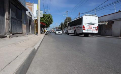 Efectuaron mejoras en Avenida del Sauce
