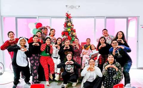 Alegre posada disfrutó el equipo DIF Rioverde 
