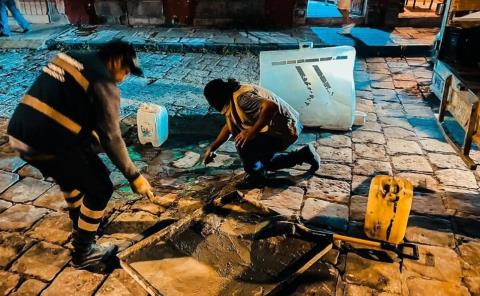 Limpieza y seguridad en Centro Histórico