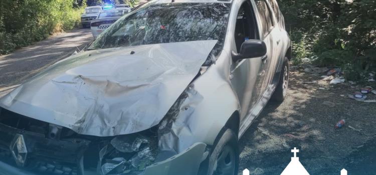 7 lesionados en accidente 