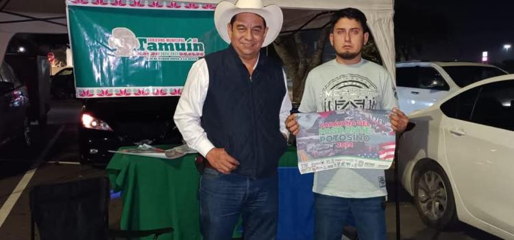 Caravana Migrante  arribó a Tamuín