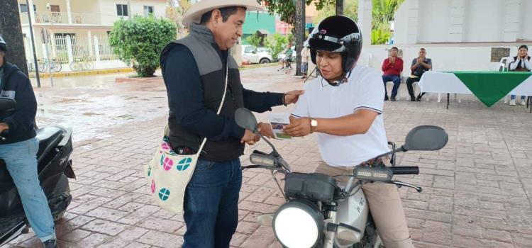 Concientizan a  los motociclistas