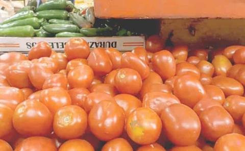 Por las nubes el precio de las verduras