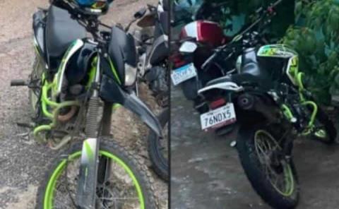 Se apoderan rateros de dos motos en Barrio del Carmen