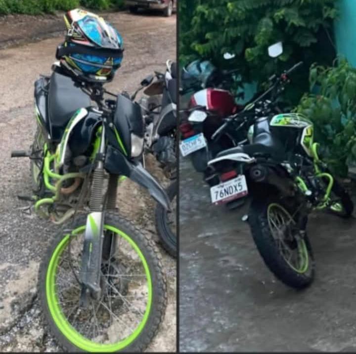 Se apoderan rateros de dos motos en Barrio del Carmen