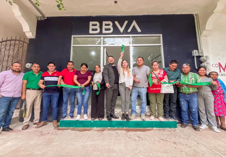 Inauguran primer cajero BBVA