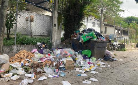 Continúa el problema de la basura en Matlapa y sus localidades