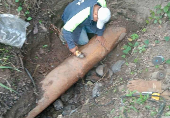 Rehabilitaron red de abastecimiento de agua potable