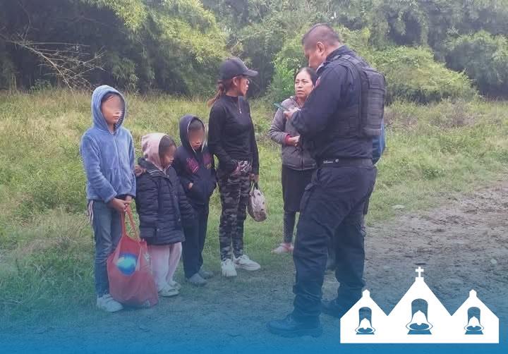 Policía Municipal localizó a tres menores de edad 