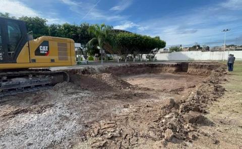 Iniciaron obra de alberca olímpica