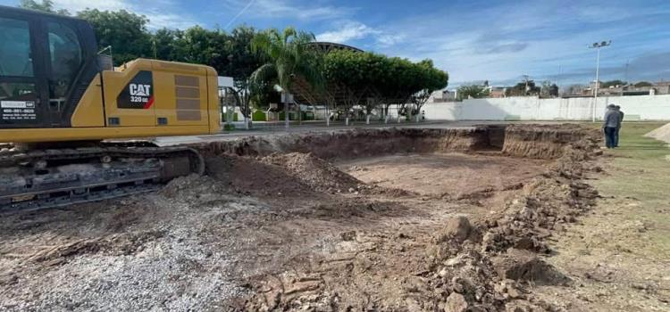 Iniciaron obra de alberca olímpica