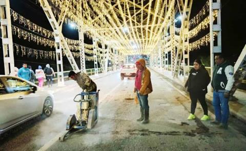 Zona urbana tendrá calles bacheadas