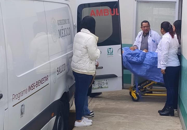 Trasladan a hospital especializado en SLP a Eligio