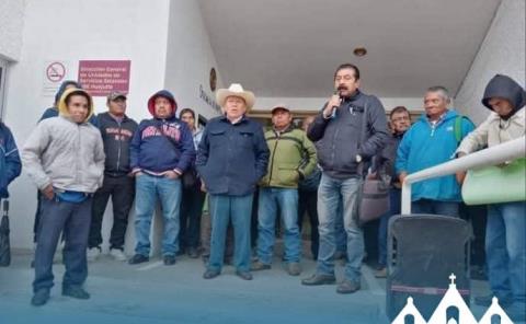 Ejidatarios protestan en el Tribunal Agrario por reedistritación agraria
