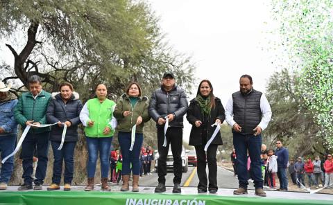 Construcción vial impulsa conectividad en Cerrito
