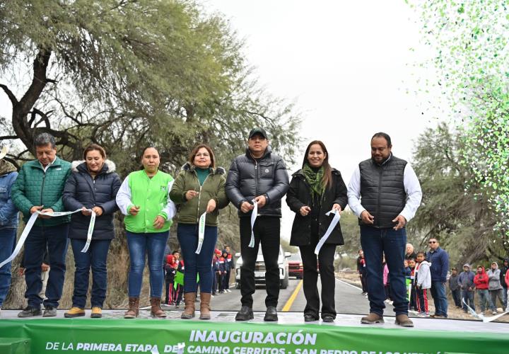 Construcción vial impulsa conectividad en Cerrito